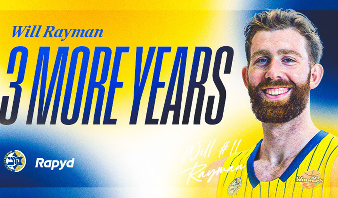 נשאר צהוב: וויל ריימן האריך את חוזהו